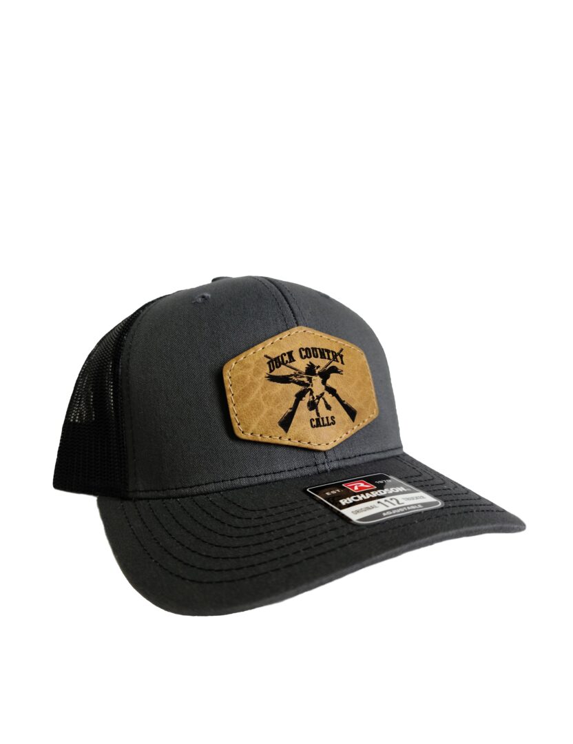 Duck Country Leather Patch Snap Back & Flex Fit Hats - Duck Country Calls